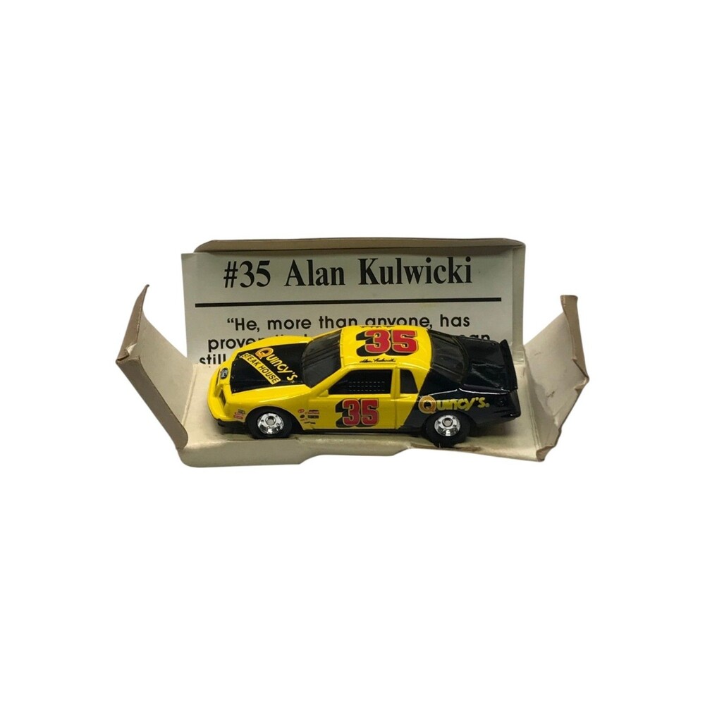RCCA 83069 Alan Kulwicki #35 Quincy's Ford Thunderbird NASCAR Diecast 1:64 Box